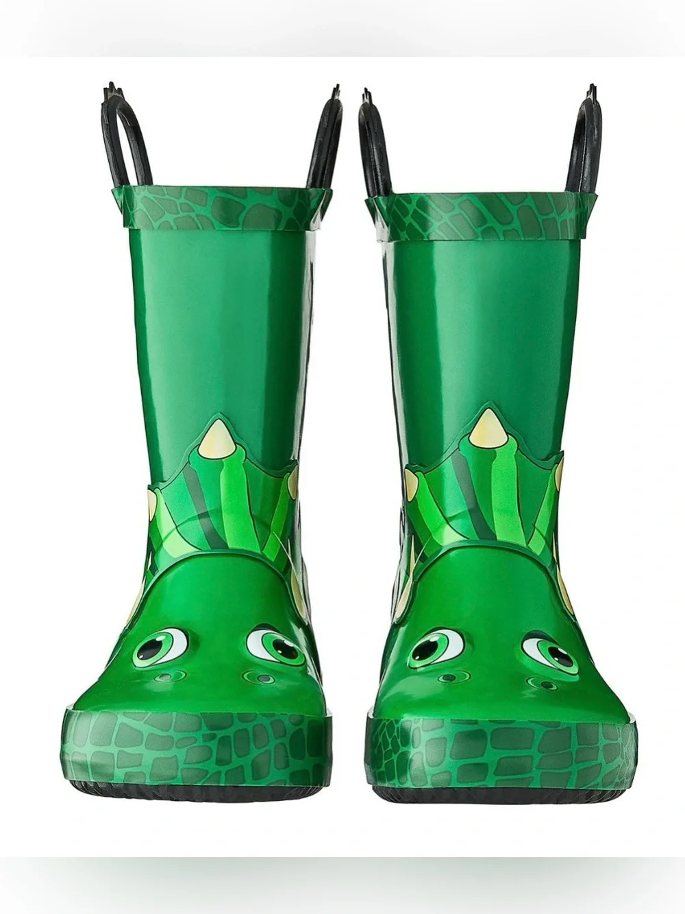 Kids Green Dinosaur Rain Boots size 11/12